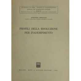 Profili della risoluzione per inadempimento