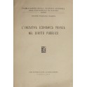 L'iniziativa economica privata nel diritto pubblico