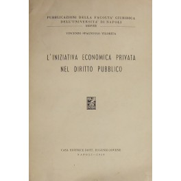 L'iniziativa economica privata nel diritto pubblico