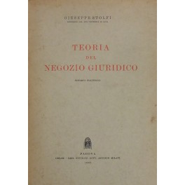 Teoria del negozio giuridico