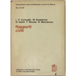 Rapporti civili. Art. 24-26