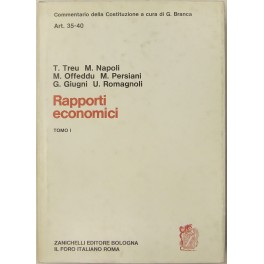 Rapporti economici. Tomo I - Art. 35-40