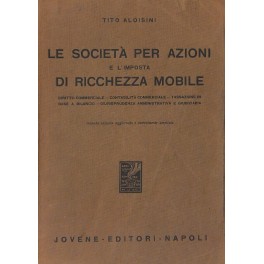 Le società per azioni e l'imposta di ricchezza mobile