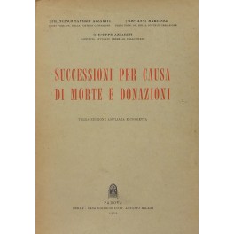 Successioni per causa di morte e donazioni