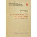 Il procedimento d'esecuzione nella giurisprudenza