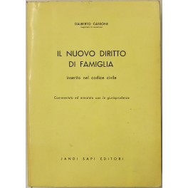 Il nuovo diritto di famiglia inserito nel codice civile