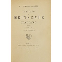 Trattato di diritto civile italiano