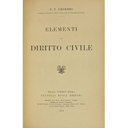 Elementi di diritto civile