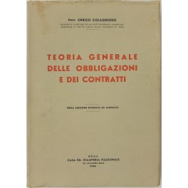 Teoria generale delle obbligazioni e dei contratti