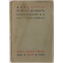 Manuale di diritto civile italiano. Parte generale (unico pubblicato)