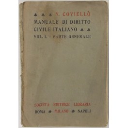 Manuale di diritto civile italiano