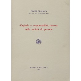 Capitale e responsabilità interna nelle società di persone