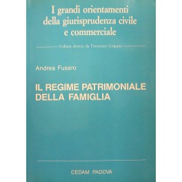 Il regime patrimoniale della famiglia