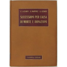 Successioni per causa di morte e donazioni