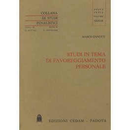 Studi in tema di favoreggiamento personale