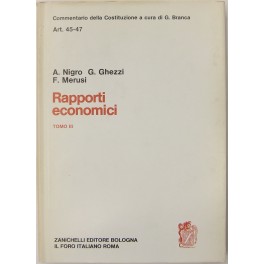 Rapporti economici. Tomo III - Art. 45-47