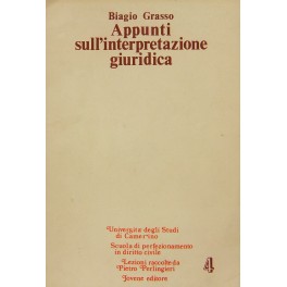 Appunti sull'interpretazione giuridica