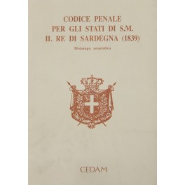 Codice penale per gli Stati di S.M. il Re di Sardegna (1839)