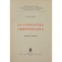 La consulenza amministrativa. Vol. I - Problemi ge