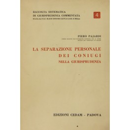 La separazione personale dei coniugi nella giurisprudenza