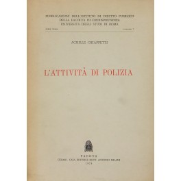 L'attività di polizia