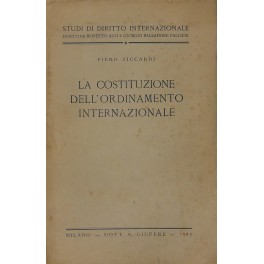 La Costituzione dell'ordinamento internazionale