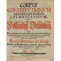 Corpus Constitutionum Brandenburgico-Culmbacensium