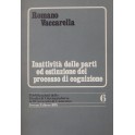 Inattività delle parti ed estinzione del processo di cognizione