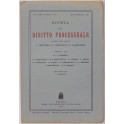 Rivista di Diritto Processuale. Annata 1970.