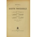 Rivista di Diritto Processuale. Annata 1952.