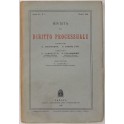 Rivista di Diritto Processuale. Annata 1948.