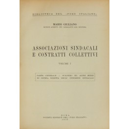 Associazioni sindacali e contratti collettivi