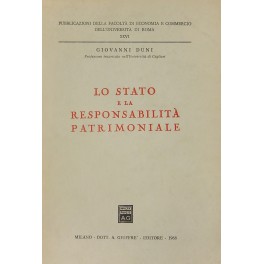 Lo Stato e la responsabilità patrimoniale