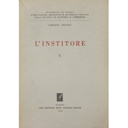 L'institore. Vol. I - Unico pubblicato