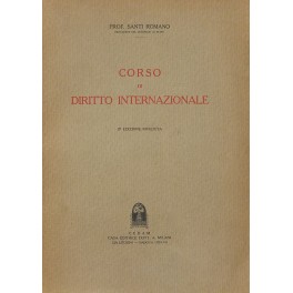 Corso di diritto internazionale