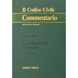 L'accessione al suolo. Artt. 934-938