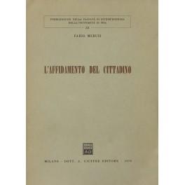 L'affidamento del cittadino