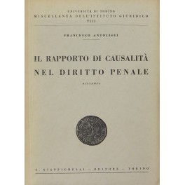 Il rapporto di causalità nel diritto penale