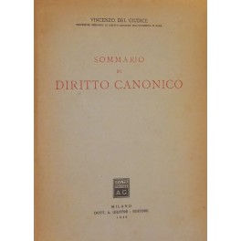 Sommario di diritto canonico