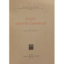 Nozioni di diritto canonico