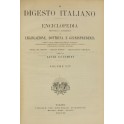 Il Digesto Italiano. Vol. XXI parte prima - Saccheggio-Scrutinio