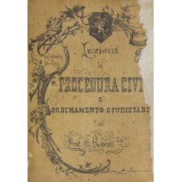Lezioni di procedura civile e ordinamento giudiziario