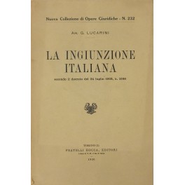 La ingiunzione italiana