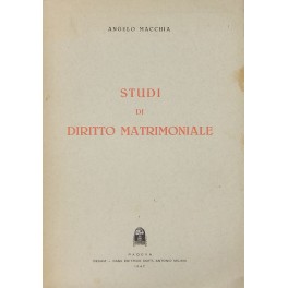 Studi di diritto matrimoniale