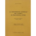 Le disposizioni generali del codice di procedura civile.