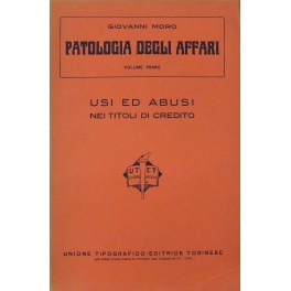 Patologia degli affari