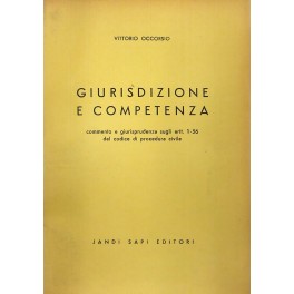 Giurisdizione e competenza