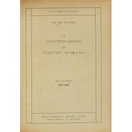 La compensazione in diritto romano