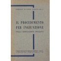 Il procedimento per ingiunzione nella legislazione italiana