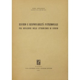 Rischio e responsabilità patrimoniale per deviazione delle attribuzioni di ufficio